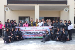 Perayaan HUT Polwan ke-76: Kegiatan Olahraga dan Lomba Seru di Lapangan Apel Polres Lampung Selatan