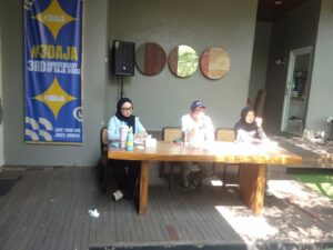 Calon Gubernur dan Wakil Gubernur Lampung Rahmat Mirzani Djausal dan Dr.Jihan Nurlela Gelar Kegiatan Ngopi bareng Awak Media