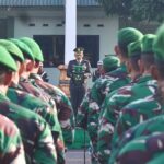 Prajurit dan PNS Korem 043/Gatam Ikuti Upacara Memperingati HUT RI ke-80