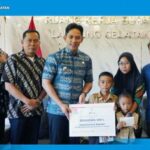 Tak Sekadar Janji, Bupati Egi Wujudkan Beasiswa dan Tabungan Pendidikan untuk Raihan Pahlawan Cilik dari Rajabasa