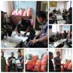 DANDIM 0411/KM SERAHKAN 194.631 BUTIR EKSTASI HASIL TEMUAN PRAJURIT KOREM 043/GATAM KEPADA POLDA LAMPUNG