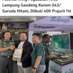 Pegadaian Area Lampung Dorong Literasi Keuangan Digital Prajurit TNI lewat Festival Tring