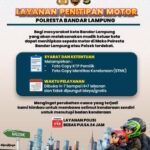 Mudik Lebaran, Kendaraan Warga Bandar Lampung Bisa Dititipkan Gratis di Kantor Polisi