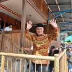 Semarak Sekura Cakak Buah di Pekon Kegeringan, Tradisi Pemersatu Warga di Hari Kemenangan