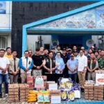 1.175 KK Korban Banjir di Empat Kecamatan Terima Bantuan Beras dan Sembako dari Pemkab Lampung Selatan dan Perusahaan