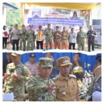 Danrem 043/Gatam Sambut Kunker Pangdam XXI/RI ke Unit Pengelola Irigasi (UPI) Way Rarem Lampung Utara.