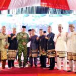 PANGDAM XXI/RADIN INTEN JALIN SILATURAHMI DAN HALAL BIHALAL BERSAMA ULAMA DAN MASYARAKAT LAMPUNG TENGAH