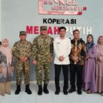 KUNJUNGAN KERJA PANGDAM XXI/RADIN INTEN DI KODIM 0428/MUKOMUKO