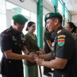 Danrem 043/Gatam Hadiri Tradisi Satuan dan Sertijab Pejabat Kodam XXI/RI