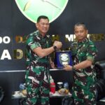Pangdam XXI/Radin Inten Terima Audiensi Danlanal Lampung