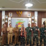 Pererat Sinergitas, Danrem 043/Gatam Silaturahmi ke Kantor Walikota Metro