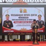 Polres Lampung Selatan Gelar MHQ Sambut Hari Bhayangkara ke-80