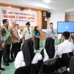 Tinjau Pelatihan Vokasi di SMKN 4 Bandar Lampung, Wapres Dukung Penguatan SDM Berdaya Saing Global