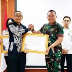 KODAM XXI/RI MERAIH DUA PENGHARGAAN DARI KANWIL DJPB PROVINSI LAMPUNG