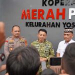 Danrem 043/Gatam Ikuti Launching 1.061 Koperasi Desa/Kelurahan Merah Putih Secara Virtual Bersama Presiden RI di Kota Metro