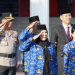 Pimpin Upacara Hari Lahir Pancasila, Eva Dwiana Serukan Kolaborasi Bangun Bandar Lampung