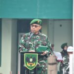 Upacara Bulanan Kasilog Kasrem 043/Gatam Bacakan Amanat Pamgdam XXI/RI