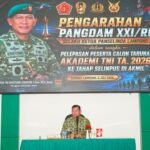 LANGKAH AWAL MENUJU PENGABDIAN, PANGDAM LEPAS CATAR KODAM XXI/RI