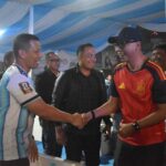 Tugu Adipura Bergemuruh, Danrem 043/Gatam Bersama Forkopimda Lampung dan Masyarakat Nobar Final Piala Dunia 2026