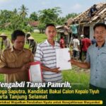 Mengabdi Tanpa Pamrih, Mega Saputra Bertekad Wujudkan Perubahan Nyata untuk Tiyuh Karta Tanjung Selamat