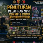 Bekal Disiplin dan Kepemimpinan, Danbrigif 4 Mar/BS Tutup Pelatihan SPPI Kolat II Sumbagsel