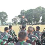 Danrem 043/Gatam Motivasi Kontingen Balakrem dan Yonif 143/TWEJ pada Pembukaan Lomba Binsat Kodam XXI/Radin Inten