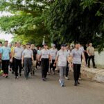 Gerak Jalan Sehat HUT ke 81 Kemerdekaan RI Jadi Momentum Pererat Sinergi Pemprov Lampung dan Kodam XXI/Raden Inten