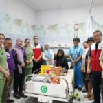 Persit KCK Koorcab Rem 043 Beri Dukungan kepada 13 Anak Penderita Thalasemia
