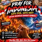 Wujud Kepedulian Bencana, Sekber Relawan Peduli Bencana Lampung Gelar Aksi Solidaritas Seribu Lilin dan Doa Bersama untuk Indonesia 