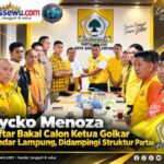 Rycko Menoza Daftar Bakal Calon Ketua Golkar Bandar Lampung, Didampingi Struktur Partai
