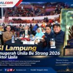 SMSI Lampung Raih Anugerah Unila Be Strong 2026 dari Rektor Unila