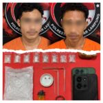 Dua Buruh Nyambi Jual Sabu di Bandar Lampung, 11 Gram Disita Polisi