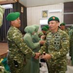 Pangkat Naik, Tanggung Jawab Bertambah, Danrem 043/Gatam Tekankan Keteladanan Prajurit