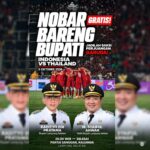 Final Indonesia vs Thailand Malam Ini, Pemkab Lampung Selatan Gelar Nobar Gratis di Pantai Sanggar dengan Doorprize Menarik