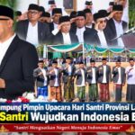 Kanwil Kemenag Lampung Gelar Hari Santri 2026, Gubernur Mirza Ajak 1.800 Santri Wujudkan Indonesia Emas