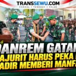 Danrem Gatam: Prajurit Harus Peka dan Hadir Memberi Manfaat bagi Masyarakat