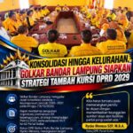 Konsolidasi hingga Kelurahan, Golkar Bandar Lampung Siapkan Strategi Tambah Kursi DPRD 2029
